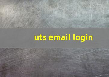 uts email login